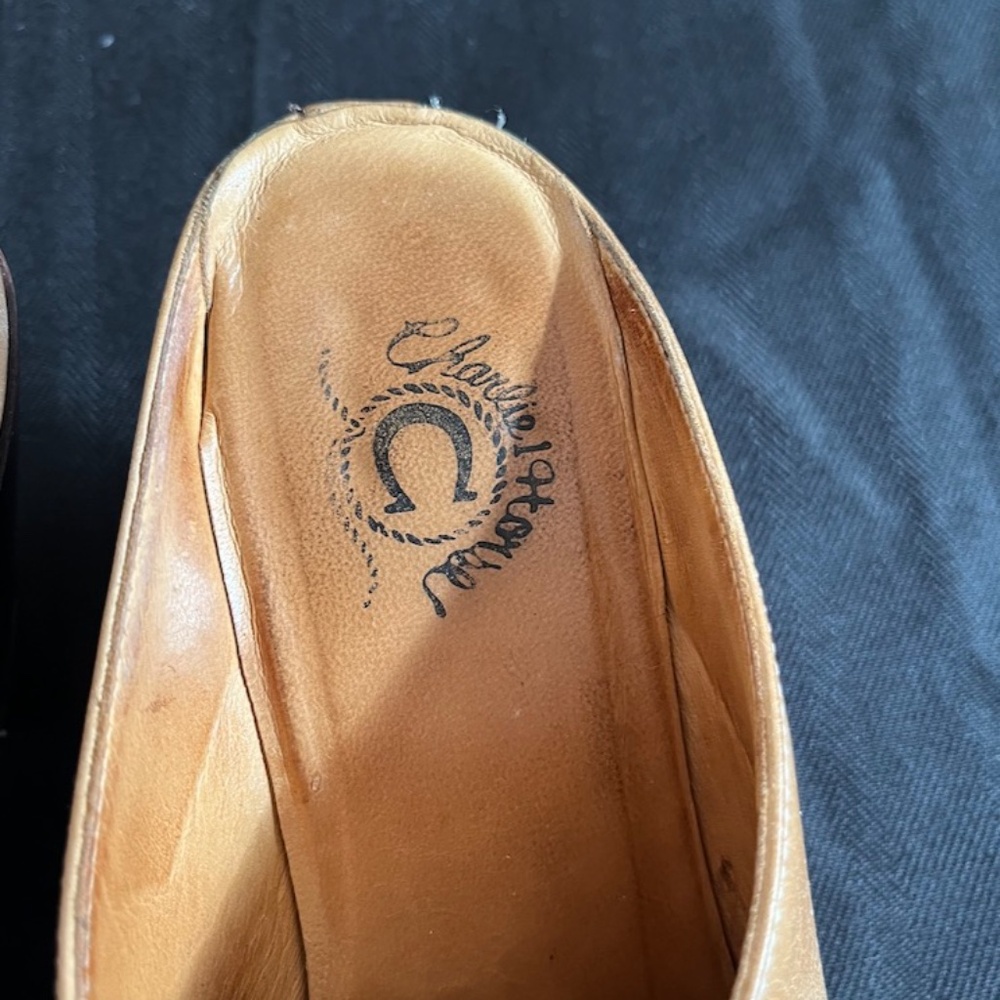 Charlie 1 Horse Leather Shoe Booties - Picture 2 of 5